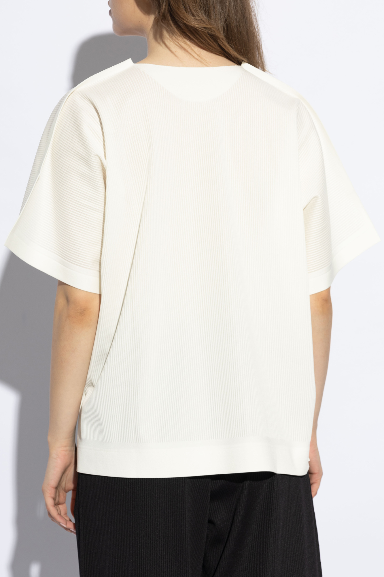 Pleats Please Issey Miyake Striped T-shirt | Women's Pleats Please Issey Miyake Striped T-shirt | Women's